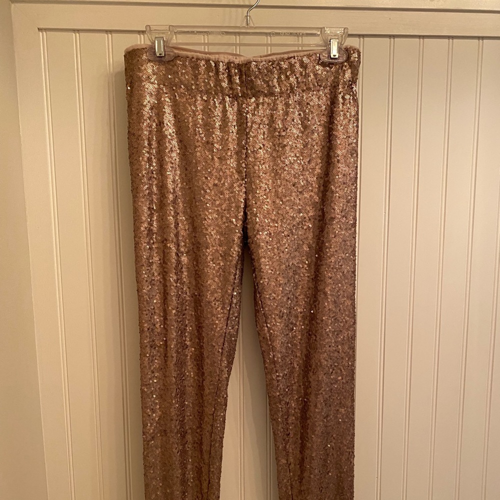 May and June sequin pants
